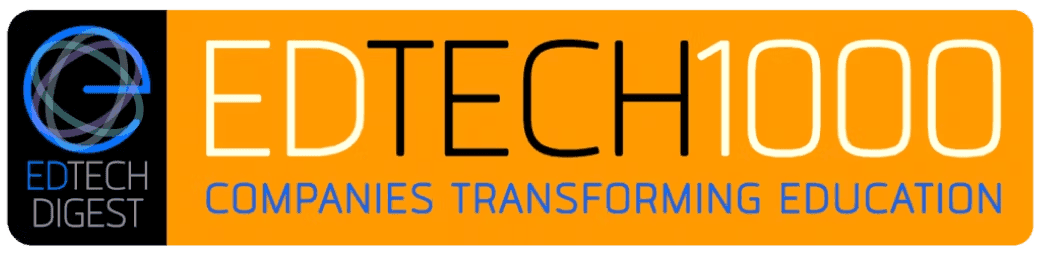 EdTech Digest: 1000 Companies Transforming Education award